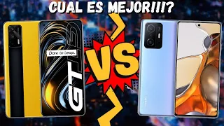 Realme GT 5G vs Xiaomi 11T Pro 5G | CUAL VALE LA PENA!!? | ANALISIS!!