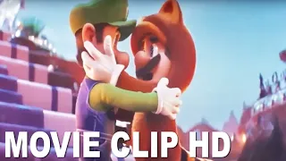 Squirrel Mario Saves Luigi From Lava The Super Mario Bros. Movie CLIP HD 4K