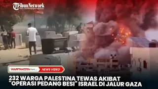 Serangan  "Operasi Pedang Besi" Israel di Jalur Gaza Tewaskan 232 Warga Palestina