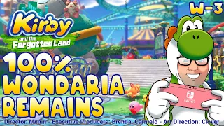 Kirby and the Forgotten Land - World 3 Wondaria Remains - Nintendo Switch 100% Walkthrough