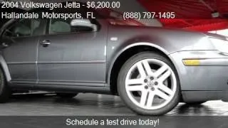 2004 Volkswagen Jetta GLS 1.8T - for sale in Hallandale Beac