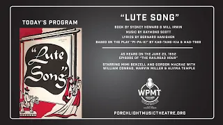 WPMT Presents: Lute Song