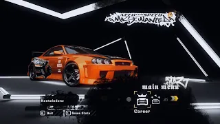 Nissan R34 NFS Underground - Need for Speed MOST WANTED REWORK