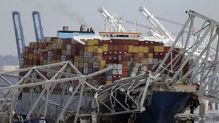 El barco que provocó el derrumbe del puente en Baltimore emitió una señal de socorro