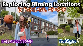 Exploring Filming Locations in Portland, Oregon!! ✨🎥 | Twilight 🧛‍♂️ and Halloweentown 🎃