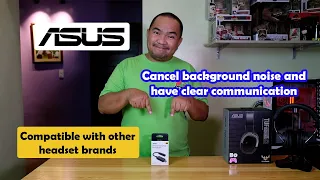 ASUS AI Noise-Canceling Mic Adapter: Actual Test | JK Chavez