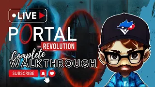 Portal: Revolution | First Time Gameplay ⭕ Live ⭕ (Complete Walkthrough)