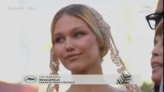 Grace Vanderwaal on the red carpet at Cannes 2024