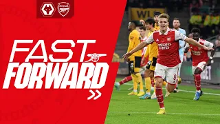 FAST FORWARD | Wolves vs Arsenal (0-2) | Unseen footage, tweets, reactions and more!