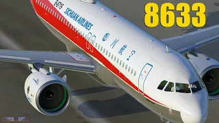 Tai Nạn Chuyến Bay 8633 Tứ Xuyên | Xplane 11