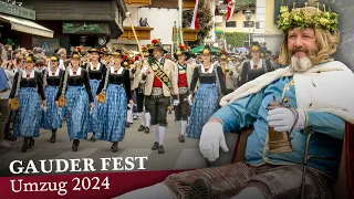 🍻 Great Gauder Festival Parade 2024 - Austria's largest traditional costume parade