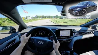 2025 Toyota Camry SE | POV Walkaround and Test Drive ASMR