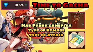 Guardian Tales Time to Gacha, 28000 Dm Summoning for Mad Panda Trio 🐼  gameplay  #guardiantales#pafg