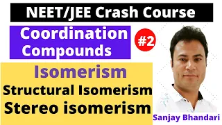 Isomerism Coordination Compounds #2 || Structural and Stereo isomerism | Geometric and Optical