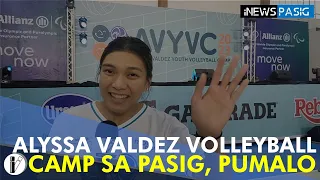 Kauna-unahang Youth Volleyball camp ni Alyssa Valdez, inilunsad sa Pasig | iNews Pasig