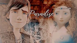 Paradise • Hiccup + Merida ❀