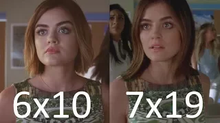 Pretty Little Liars: Classroom Scene (6x10 vs 7x19)