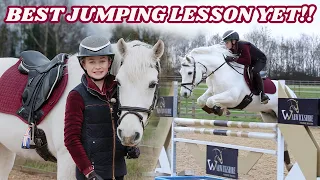 BEST JUMPING LESSON YET! JOIN MY JUMPING TRAINING!