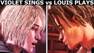 Violet Singing Or Louis Playing The Piano - Difference Check - The Walking Dead Final Season 4 Ep. 3