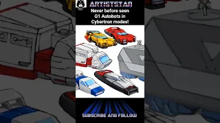 You've never seen these TransformersG1 Cybertron Alt Modes!