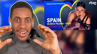 Blanca Paloma - Eaea | Spain ðŸ‡ªðŸ‡¸ || Eurovision 2023 || FOREIGN REACTS