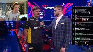 xqc reacts to s1mple SIUUUUUUUU