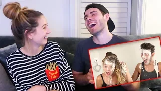 ZALFIE REACTING TO WEIRD ZALFIE...