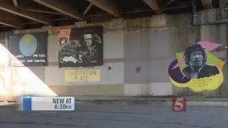 Student Uses Graffiti To Beautify Neighborhood