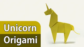 How to Make Origami Unicorn