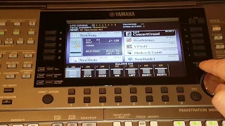 Creating a style on YAMAHA PSR S970