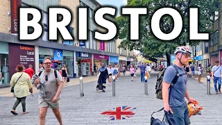 Full Video: Bristol, England, UK - 4K Bristol City Centre Walking Tour and Travel Guide, Summer 2023