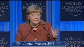 German Chancellor Angela Merkel urges EU political changes