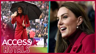 Kate Middleton Cheers On England At Rugby League World Cup Match