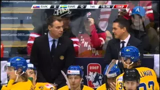 Sweden Vs Slovakia 0-2 WJC 2014/2015 2015-01-05 PART 2 of 6