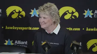 Iowa Women's Basketball vs. Michigan - Press Conference