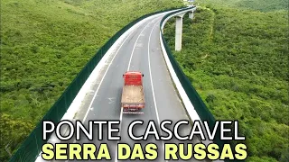 Ponte Cascavel na Serra das Russas, muitas pessoas perderam a vida desse local, BR-232