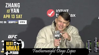 Diego Lopes UFC 300 Post Fight Interview