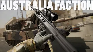 MY FIRST AUSTRALIAN FIREFIGHTS WITH F88 AUSTEYR RIFLE - Squad New Update Gameplay