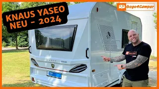 Knaus YASEO - Die neuen Leichtbau-Wohnwagen mit innovativen Raumlösungen [YASEO 340PX / YASEO 500DK]