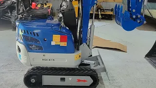 rippa NDI313 china mini excavator unbox and overview