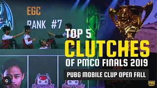 Relive the Legendary Moments: Top 5 Clutches from PMCO Finals 2019 Fall Split