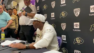 Coach Prime postgame after win over TCU