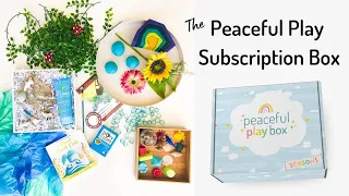 NEW SUBSCRIPTION BOX FOR MOMS: WHAT IS THE PEACEFUL PLAY BOX?