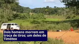 Dois homens morrem em troca de tiros; um deles de Timóteo