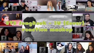 BTS Jungkook – 2U (Cover) ||  reaction mashup