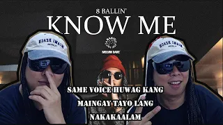 8 BALLIN' - KNOW ME - Reaction Video / KULOGZKIE (WE ARE THE SAME VOICE)