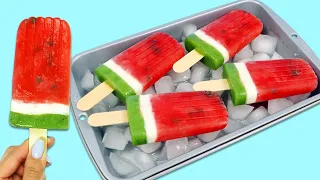 How to Make Delicious Watermelon Popsicles | Fun & Easy DIY Desserts!