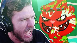 VAPOR REACTS TO HAPPY TREE FRIENDS EPISODE 4!