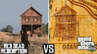 Red Dead Redemption Ranch in GTA 5 Easter Egg