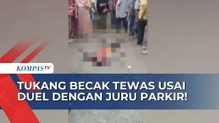 Tersinggung Karena Ditatap, Tukang Becak Motor Tewas Usai Duel Dengan Juru Parkir di Polewali Mandar